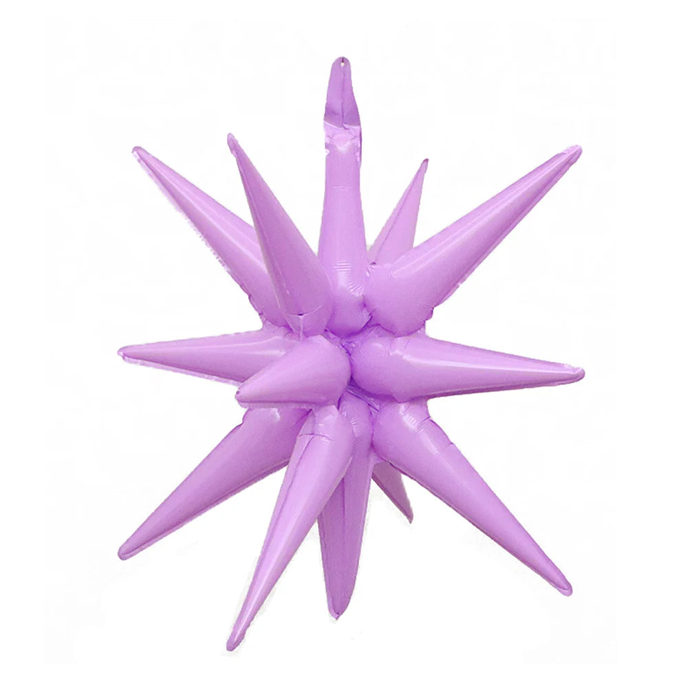 Kit 5 Balão Estrela 14 Pontas Grande 22 Polegadas 67cm. Balão Estrela