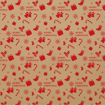 Papel kraft Natal Papel de Presente de Natal do Papai Noel, Embalagem de Presentes Kraft