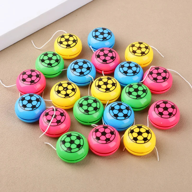 Bolas de futebol mini ioiô copa do mundo c/12 peças coloridos
