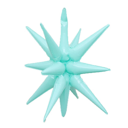 Kit 5 Balão Estrela 14 Pontas Grande 22 Polegadas 67cm. Balão Estrela