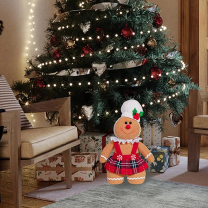 Boneco de homem de gengibre para decoração de árvore de Natal e decoração