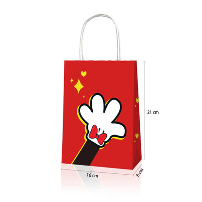 Encante-se com nossa coleção exclusiva de Sacolas Mickey Mouse! Leve a magia Disney