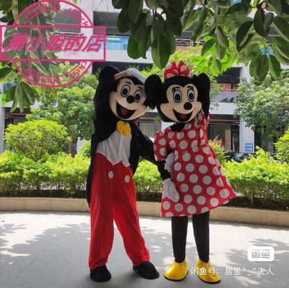 Fantasia de Mascote da Mickey Masculino Adulto Fantasia de Mascote da Minnie Mouse