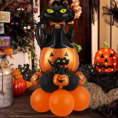 Kit Balões Halloween decoração de festa de Halloween com balões - 12 peças de balões