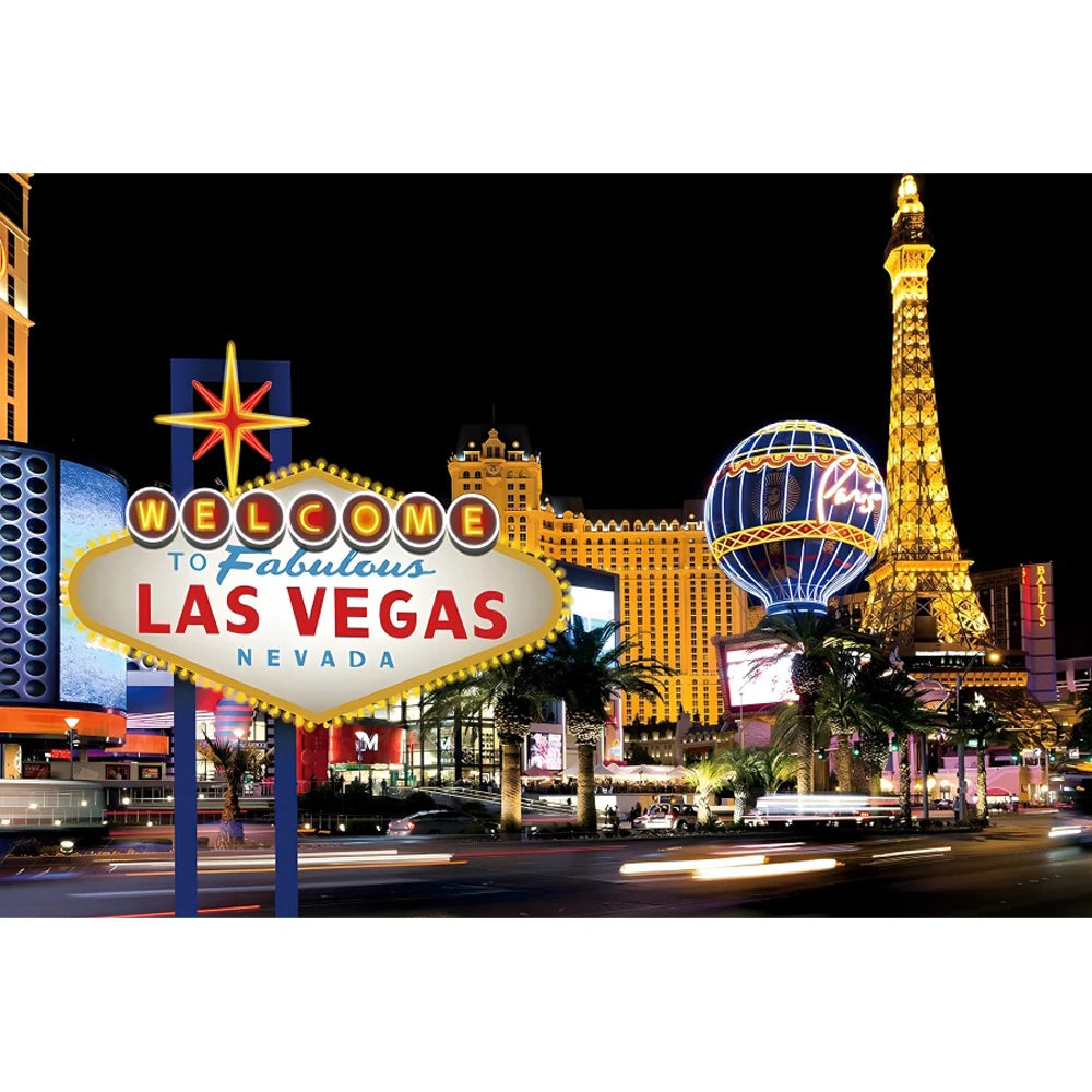 Cenário de aniversário de cassino Las Vegas Casino Noite Tema de Aniversário Decorações