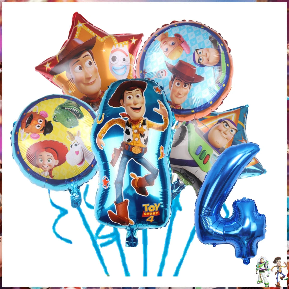 33 Modelos de decoração para festa de aniversário com tema Toy Story de história