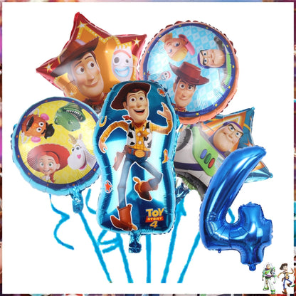 33 Modelos de decoração para festa de aniversário com tema Toy Story de história