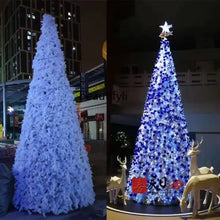 Carregar imagem no visualizador da galeria, Moldura grande de árvore de Natal branca moderna de 3 metros a 6 metros
