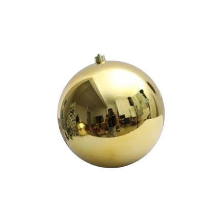 Bola Natal Brilhante para Shopping Center, Bola Decorativa Natal 40cm Brilhante