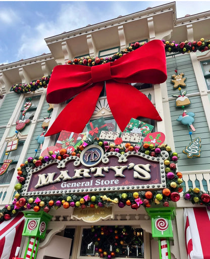 Laço gigante para inauguração