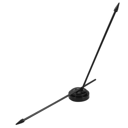 Base de mastro de bandeira resistente Mini suporte de bandeira para bandeiras pequenas