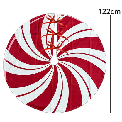 Saia para árvore de Natal, 75 até 122 cm, boneco de neve, rena, floco de neve, saia clássica