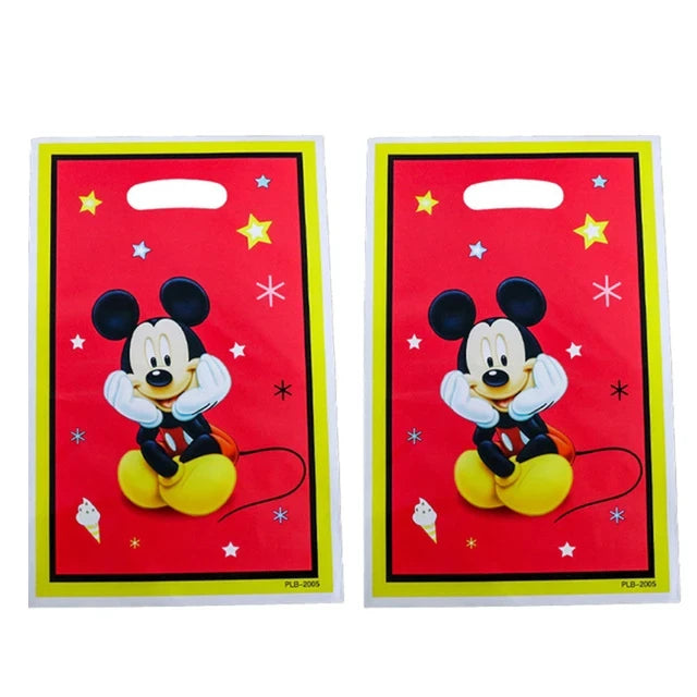 Kit Festa Mickey e Minnie 24 peças Pequeno Lembranças para Festa Mickey e Minnie