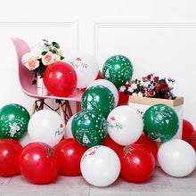 Carregar imagem no visualizador da galeria, 10/30pcs Balão De Látex Do Dia De Natal Elk Feliz Decoração De Sala Balões
