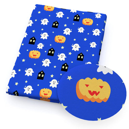 kit de Tecidos Tecido Decorativo para Cenografia Estampados com Temática de Halloween Poliéster/Algodão