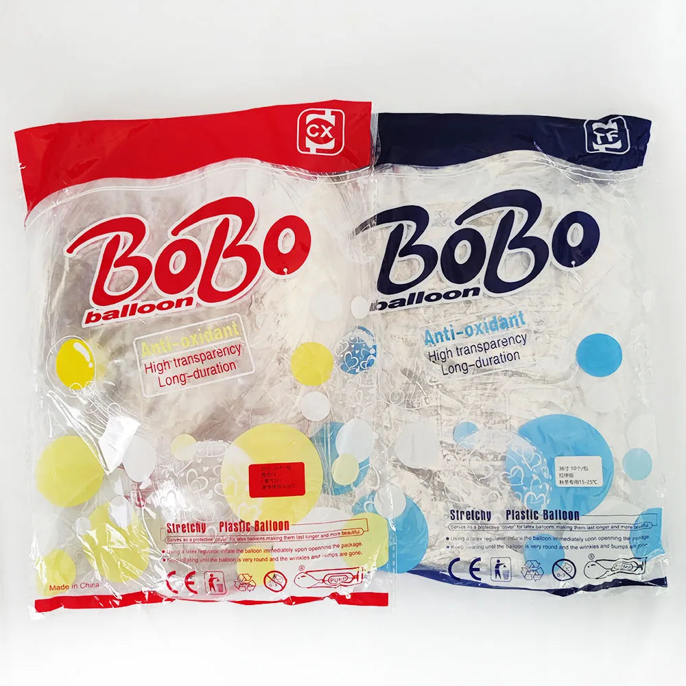 Balão Bolha Transparente 18 Pol Pacote Com 50 Und (bubble)