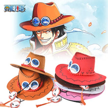 Carregar imagem no visualizador da galeria, Chapéu Cosplay One Piece Anime Portgas D. Ace
