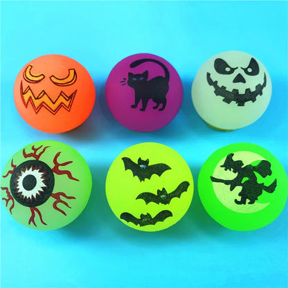 Bolas Gel brilhantes no escuro, 8 modelos bolas Gel com tema de Halloween festas