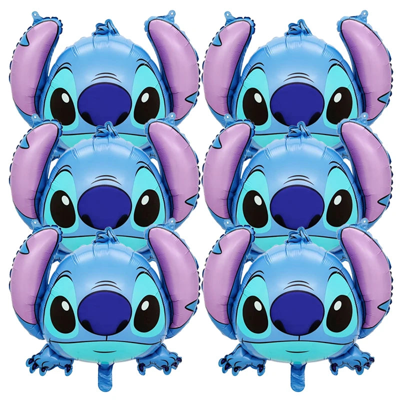 Lilo Stitch Decoração 6 Peças De Aniversário itens lilo stitch personalizados Balões