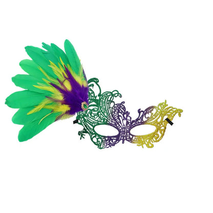 Máscara de carnaval de carnaval, máscaras venezianas para festas, fantasias de festa