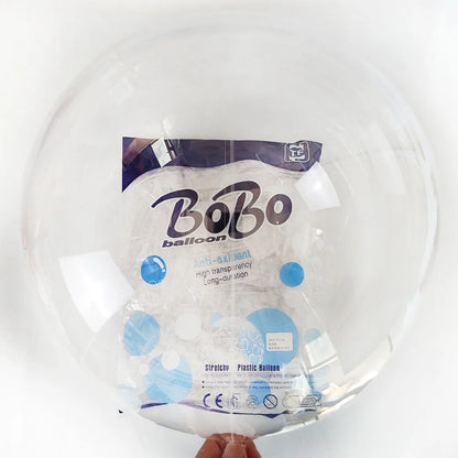 Balão Bolha Transparente 18 Pol Pacote Com 50 Und (bubble)