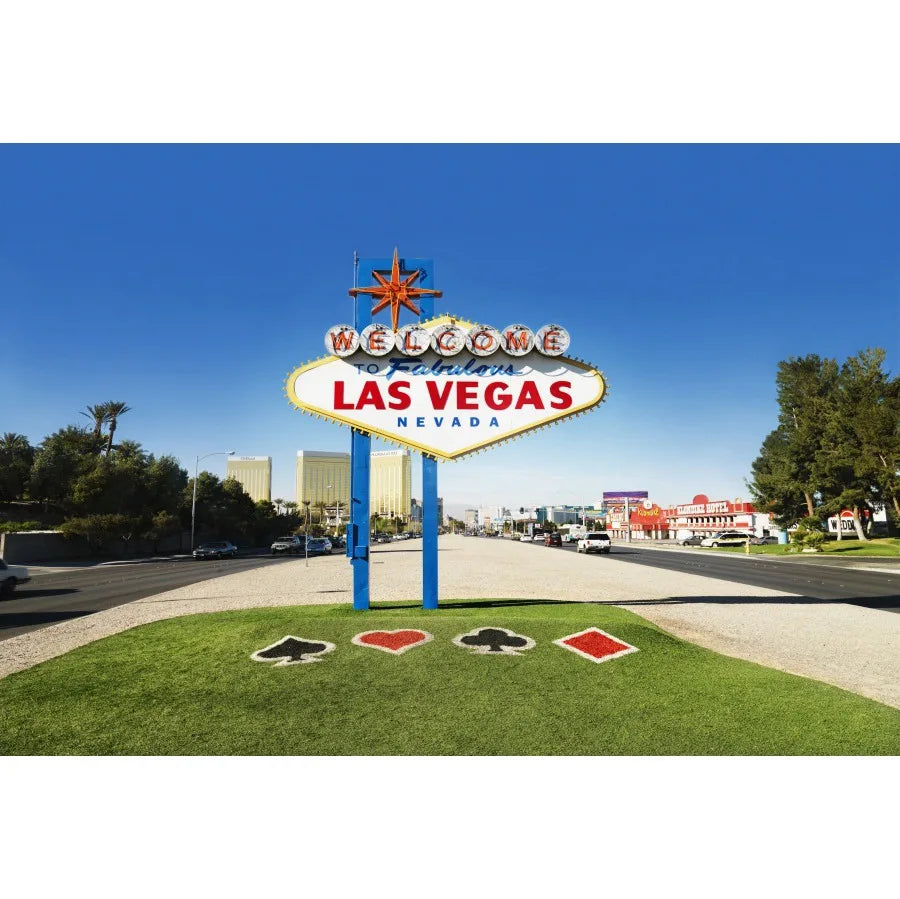 Cenário de aniversário de cassino Las Vegas Casino Noite Tema de Aniversário Decorações