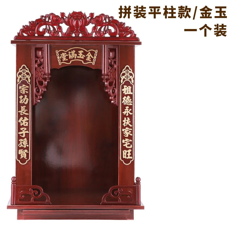 Prateleira de Altar de Buda Deus da Riqueza Oferecendo Mesa para a Mesa Caixa Incenso