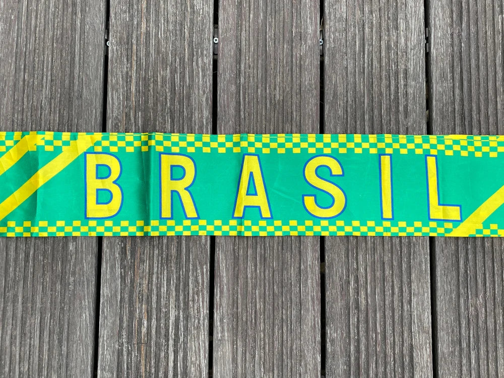 Cachecol esportivo de futebol para a euro malha de futebol de Portugal, 145*18 cm