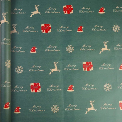 Papel Kraft de Elementos de Natal/de Embrulho de Caixa de Presente Suprimentos Festas
