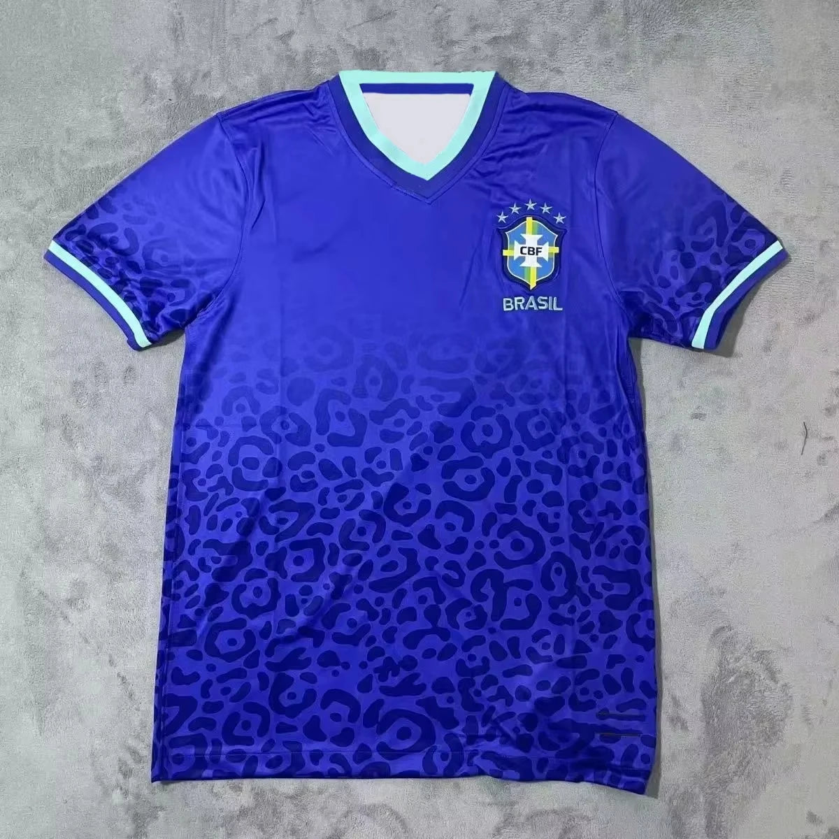 Camisa Masculina Da Seleção Brasileira Azul Oficial Copa