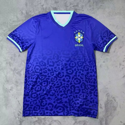 Camisa Masculina Da Seleção Brasileira Azul Oficial Copa