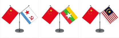 Bandeiras Militares com Suporte de Bandeira de Metal