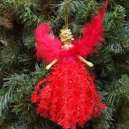 Anjos de Natal para árvore - Toppers de Natal Árvores dos Anjos| Enfeites de anjo árvore