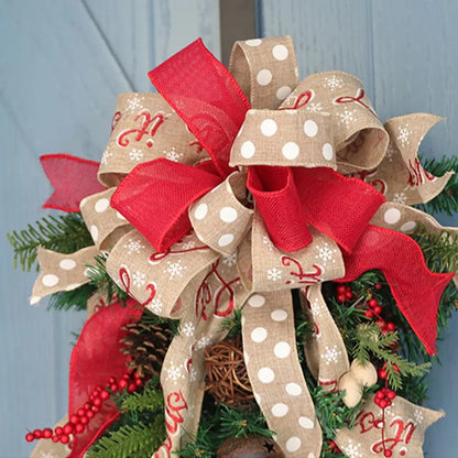 Guirlanda de videira artificial de Natal 60cm Enfeite natalino guirlanda rattan