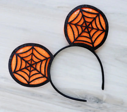Tiaras Acessórios Disney Conjunto de 1 tiaras com orelhas rato para o Halloween, lantejoulas