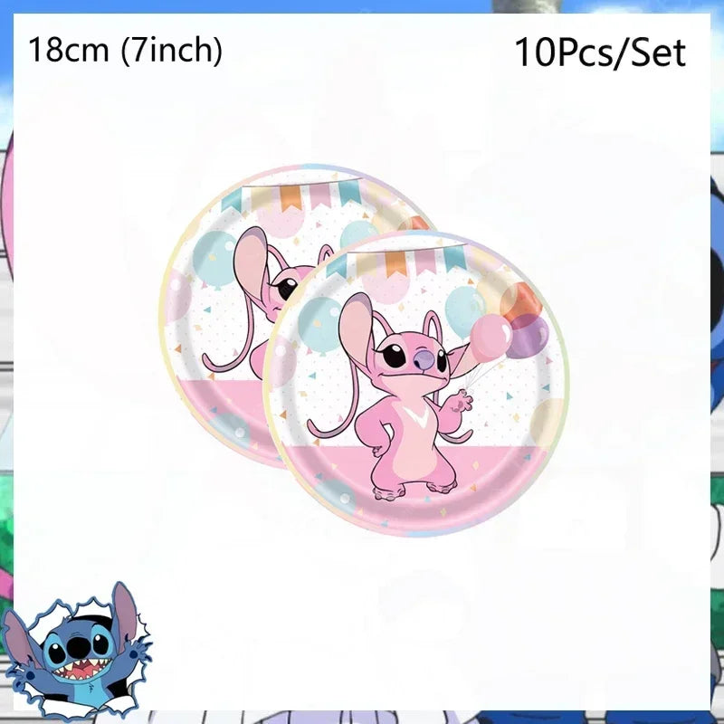 60 itens para festa de aniversário, incluindo copos, pratos e guardanapos para decoração