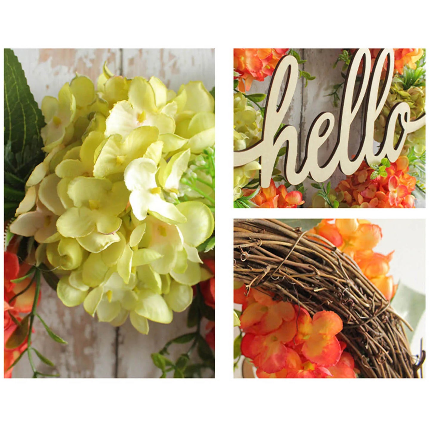 Guirlanda De Flores Rosa, Decoração De Simulação De Primavera/verão