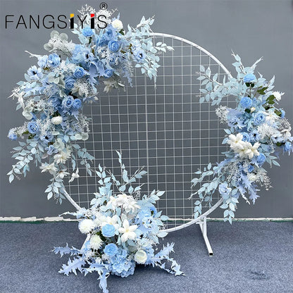 Arco De Casamento Com Flores Artificiais Decoração