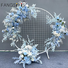 Carregar imagem no visualizador da galeria, Arco De Casamento Com Flores Artificiais Decoração
