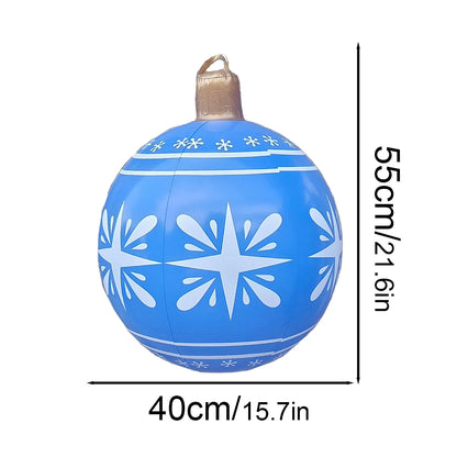 Bola de Natal Inflável, Inflável para Exterior, Bolas Infláveis Decoradas, Decoração e Infláveis