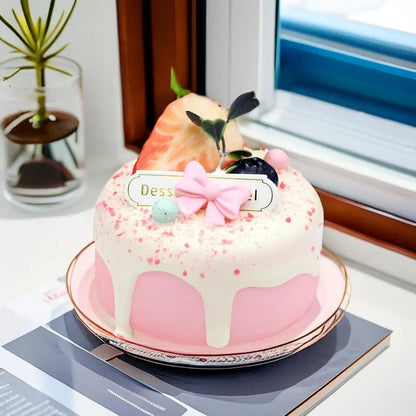 Bolo Fake Modelo De Bolo De Simulação Brinquedos De Adereços De Bolo Modelo de Bolo