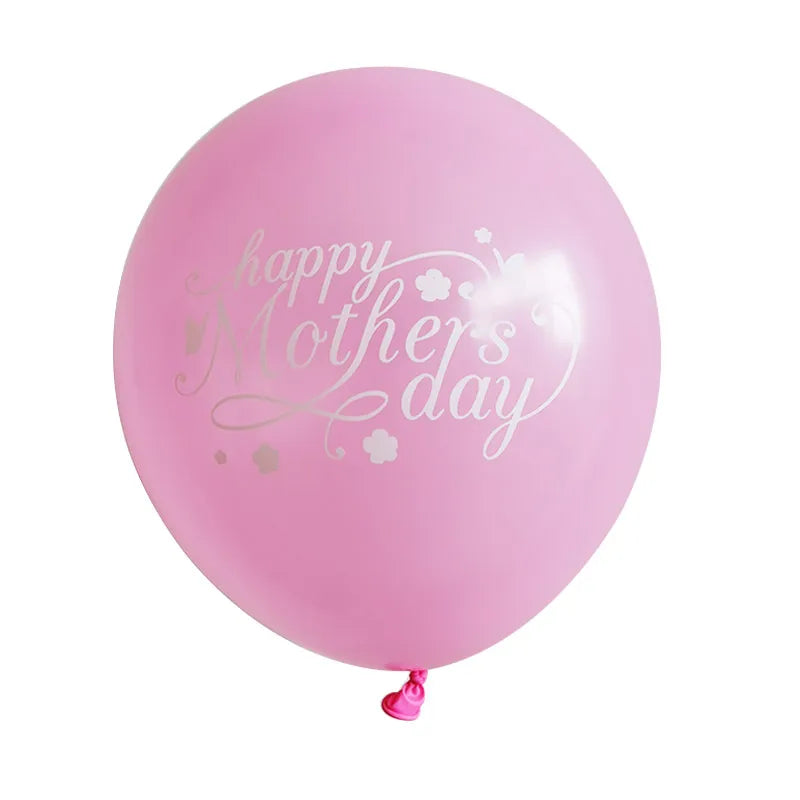 Balões Feliz Dia das Mães 10 peças feliz dia das mães balões de festa temático da mãe