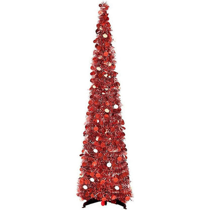 Árvore de Natal Artificial Pop-Up de 1.5 Metros Árvore de Natal para Decoração Ambientes