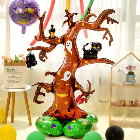 9 Balões de Halloween para Decoração de Festas, Suprimentos para Decoração Halloween