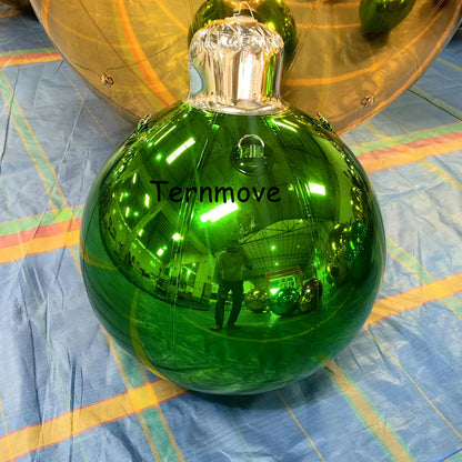 Bola De Natal Inflável Ornamentos de Natal ao ar livre de tamanho extra grande, bolas