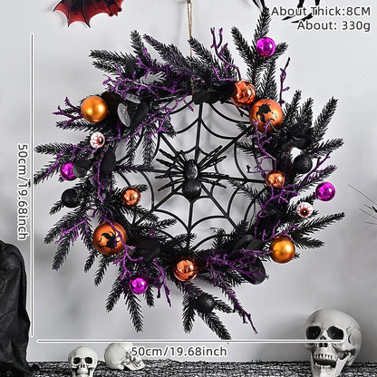 Guirlanda de Halloween com Videiras Roxas, Guirlanda de Halloween com Videiras Roxas