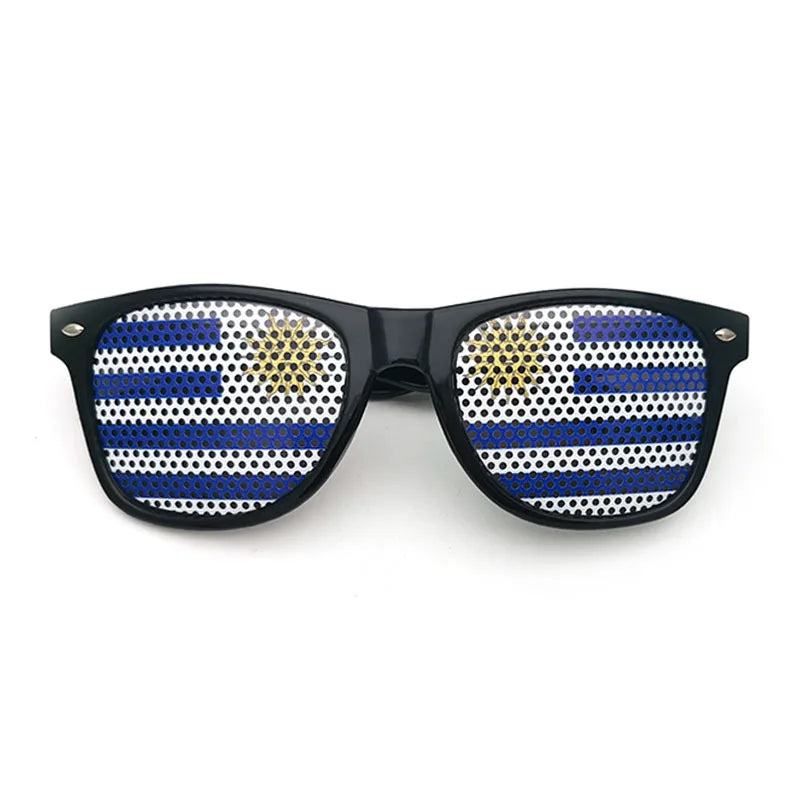 Copa do Mundo Kit 1 Óculos Verde e Amarelo Copa Do Mundo - Moda Solaris