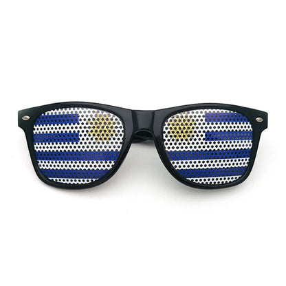 Copa do Mundo Kit 1 Óculos Verde e Amarelo Copa Do Mundo - Moda Solaris