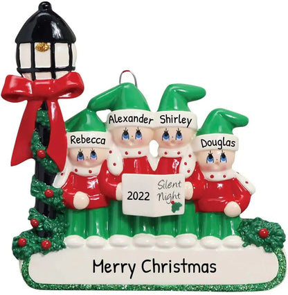 Porta-Retrato Árvore de Natal Enfeite de Natal Personalizado em Formato de Porta-Retrato 7.8cm*7.7cm