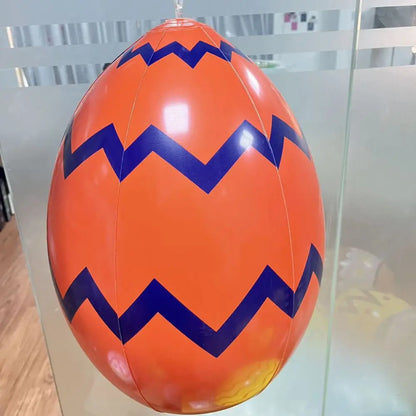 Balão inflável de ovo páscoa decoração de bola inflável para exterior ovos de coloridos